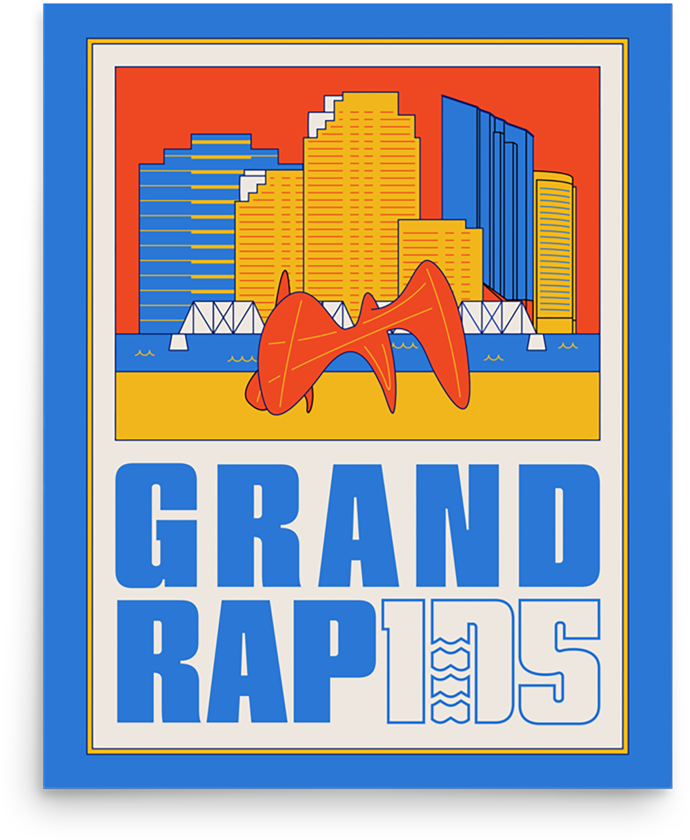 175th Anniversary Skyline Poster