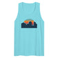 80's Sunset Skyline Thick Tank